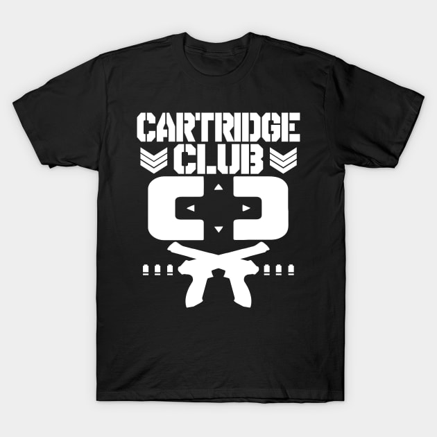 Cartridge Club - Bullet Design T-Shirt by dege13